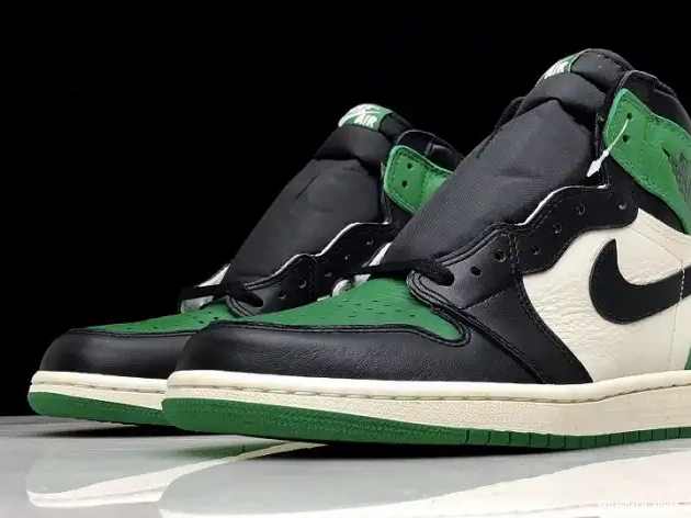 Rep Pine NRG High Air OG Green Sail-Black Jordan 555088-302 1 0517